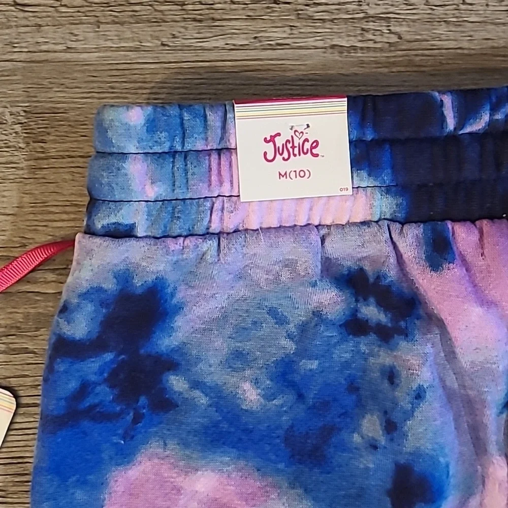 Justice Everyday Favorite Tie-Dye Sweatpant Jogger Size Medium/10